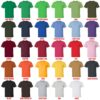 t shirt color chart - My Melody Merch