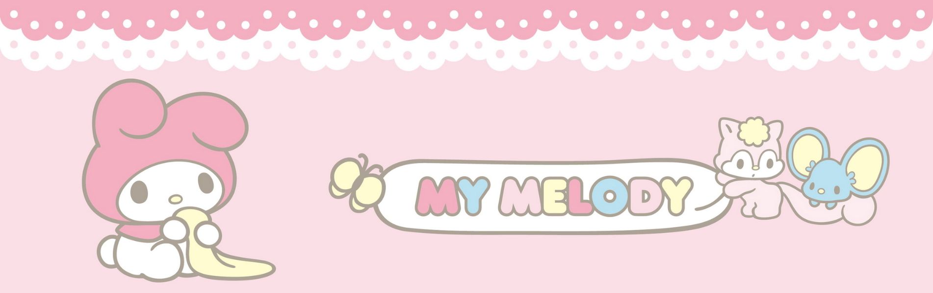 My Melody Merch Banner