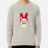 ssrcolightweight sweatshirtmensoatmeal heatherfrontsquare productx1000 bgf8f8f8 18 - My Melody Merch