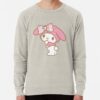 ssrcolightweight sweatshirtmensoatmeal heatherfrontsquare productx1000 bgf8f8f8 4 - My Melody Merch